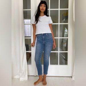 Denim Forum Lola High Rise Skinny Jean size 25, 28L